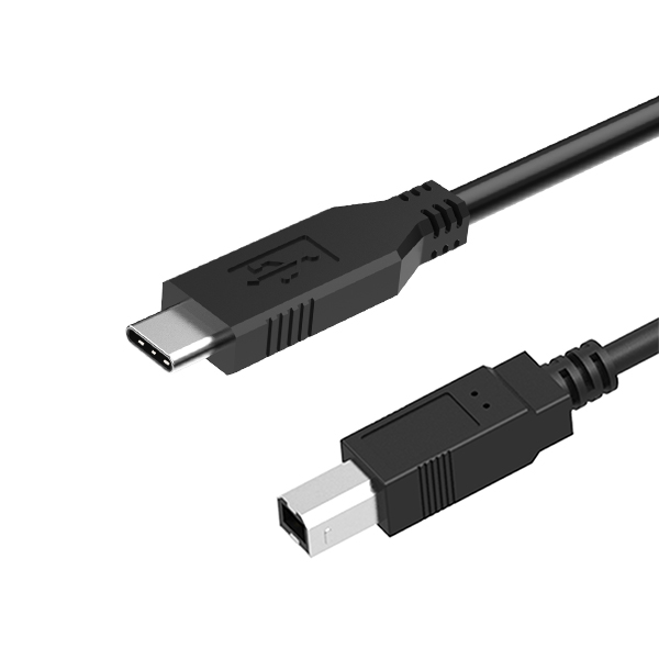 USB 2.0 C Male to B Male