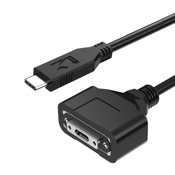 USB 3.2 C to C/F, Waterproof with Locking